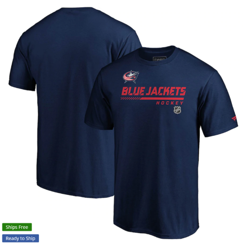 콜럼버스 블루재키츠[Fanatics Branded Authentic Pro Core]정품 티셔츠